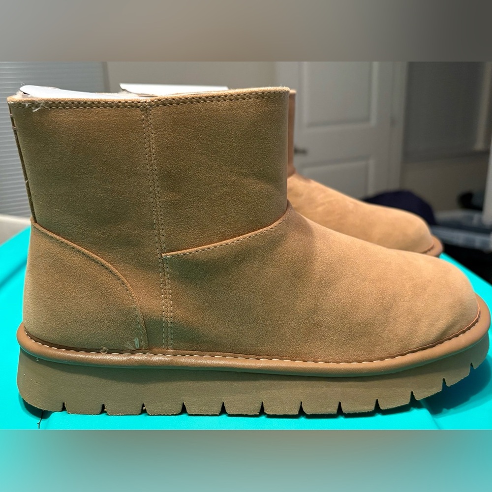 Universal Thread Tan Combat & Moto Boots